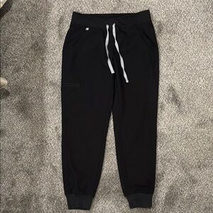 FIGS Womens Small Black Zamora Scrub Pants